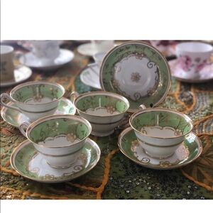 Jackson + Gosling Ye Olde English Set of 4 Teacup & Saucer